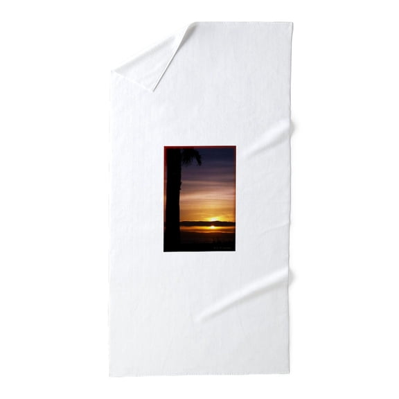 CafePress - Sunset On Coronado - Large Beach Towel, Soft 30"x60" Towel with Unique Design