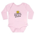 thumbnail image 1 of CafePress - Sunshine Grandma Copy Body Suit - Long Sleeve Cotton Baby Bodysuit, 1 of 4