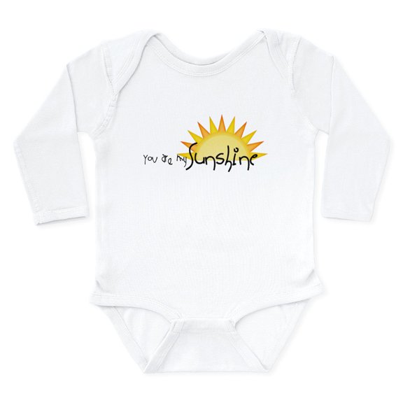 CafePress - Sunshine4 Body Suit - Long Sleeve Cotton Baby Bodysuit