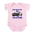 thumbnail image 1 of CafePress - Super Heroes Like Daddy Body Suit - Baby Light Bodysuit, Size Newborn - 24 Months, 1 of 4