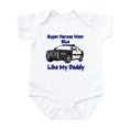 thumbnail image 1 of CafePress - Super Heroes Like Daddy Body Suit - Baby Light Bodysuit, Size Newborn - 24 Months, 1 of 4