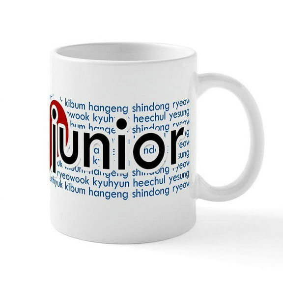 CafePress - Super Junior Mug - 11 oz Ceramic Mug - Novelty Coffee Tea Cup