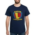 thumbnail image 1 of CafePress - Super Librarian Dark T Shirt - Men's Classic Graphic Cotton T-Shirt, 1 of 4