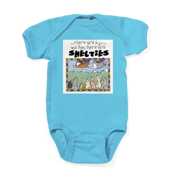 CafePress - Super Shelties Infant Bodysuit Body Suit - Cute Infant Bodysuit Baby Romper - Size Newborn - 24 Months