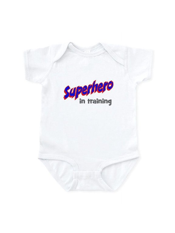 - Superhero In Training Infant Bodysuit - Baby Light Bodysuit, Size Newborn - 24 Months