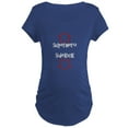 thumbnail image 1 of CafePress - Superhero/Sidekick Maternity Dark T Shirt - Maternity Dark T-Shirt, 1 of 3
