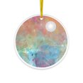 thumbnail image 1 of CafePress - Supernova Moon Abstract Circle Ornament - Acrylic Circle Christmas Ornament, 1 of 4