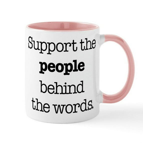 CafePress - Support Journalist - 11 oz Ceramic Mug - Novelty Coffee Tea Cup
