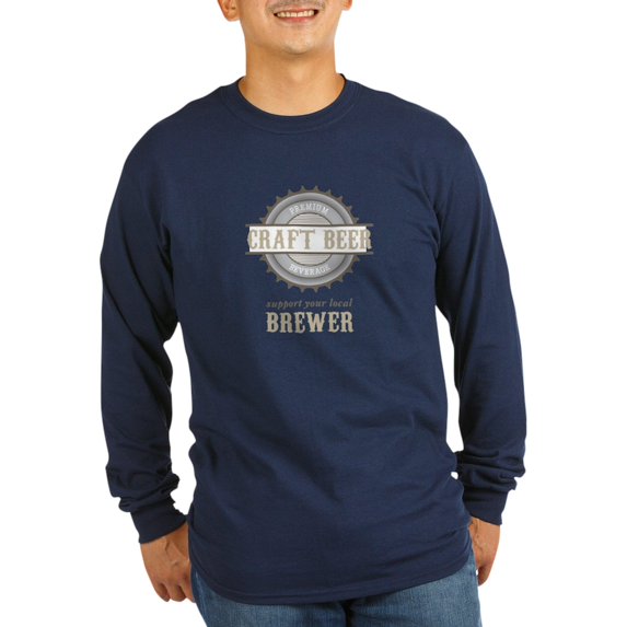 CafePress - Support Local Long Sleeve T Shirt - Long Sleeve Dark T-Shirt