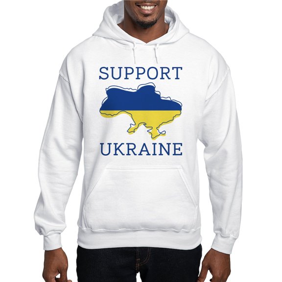 CafePress - Support Ukraine Hooded Sweatshirt - Pullover Hoodie, Hooded Sweatshirt