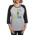 thumbnail image 1 of CafePress - Support Ukraine I Stand With U Long Sleeve T Shirt - Womens Baseball Tee, 1 of 4