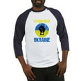thumbnail image 1 of CafePress - Support Ukraine I Stand With Ukr Baseball Jersey - Cotton Baseball Jersey, 3/4 Raglan Sleeve Shirt, 1 of 4