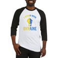 thumbnail image 1 of CafePress - Support Ukraine I Stand With Ukrai Baseball Jersey - Cotton Baseball Jersey, 3/4 Raglan Sleeve Shirt, 1 of 4