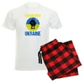 thumbnail image 1 of CafePress - Support Ukraine I Stand With Ukraine P Pajamas - Men's Light Loose Fit Cotton Pajama Set, 1 of 7