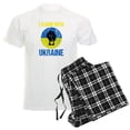 thumbnail image 1 of CafePress - Support Ukraine I Stand With Ukraine P Pajamas - Men's Light Loose Fit Cotton Pajama Set, 1 of 7