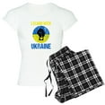 thumbnail image 1 of CafePress - Support Ukraine I Stand With Ukraine P Pajamas - Women's Short Sleeve Print T-Shirt and Pants Light Cotton Pajama Set, 1 of 7