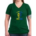 thumbnail image 1 of CafePress - Support Ukraine I Stand With Ukraine P T Shirt - Women's V-Neck Dark T-Shirt, 1 of 1