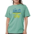 thumbnail image 1 of CafePress - Support Ukraine I Stand With Ukraine P T Shirt - Womens Comfort Colors® Shirt, 1 of 4