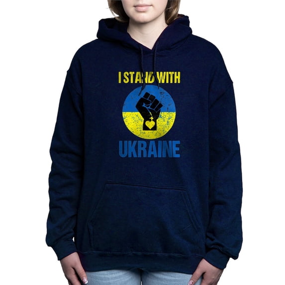 CafePress - Support Ukraine I Stand With Ukraine Sweatshirt - Pullover Hoodie, Classic & Comfortable Hooded Sweatshirt