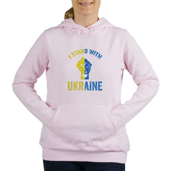 CafePress - Support Ukraine I Stand With Ukraine Uk Sweatshirt - Women's Hooded Sweatshirt