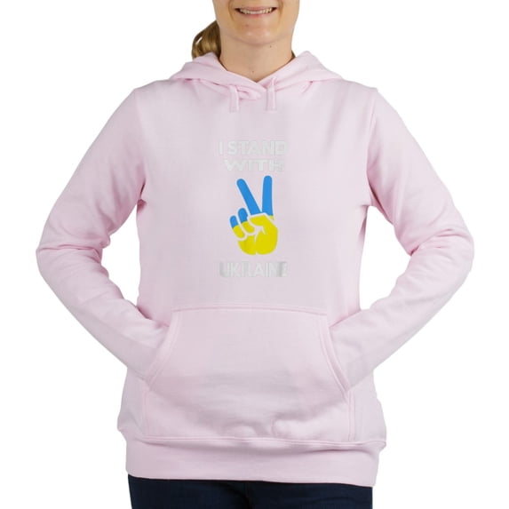 CafePress - Support Ukraine I Stand With Ukraine Uk Sweatshirt - Women's Hooded Sweatshirt