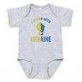 thumbnail image 1 of CafePress - Support Ukraine I Stand With Ukraine Ukr Body Suit - Cute Infant Bodysuit Baby Romper - Size Newborn - 24 Months, 1 of 3