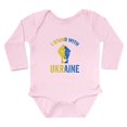 thumbnail image 1 of CafePress - Support Ukraine I Stand With Ukraine Ukr Body Suit - Long Sleeve Cotton Baby Bodysuit, 1 of 4