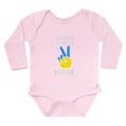 thumbnail image 1 of CafePress - Support Ukraine I Stand With Ukraine Ukr Body Suit - Long Sleeve Cotton Baby Bodysuit, 1 of 4