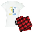 thumbnail image 1 of CafePress - Support Ukraine I Stand With Ukraine Ukrai Pajamas - Women's Short Sleeve Print T-Shirt and Pants Light Cotton Pajama Set, 1 of 7