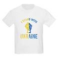 thumbnail image 1 of CafePress - Support Ukraine I Stand With Ukraine Ukrai T Shirt - Light T-Shirt Kids XS-XL, 1 of 4