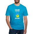 thumbnail image 1 of CafePress - Support Ukraine I Stand With Ukraine Ukrai T Shirt - Men's Fitted T-Shirt, 1 of 4