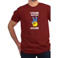 thumbnail image 1 of CafePress - Support Ukraine I Stand With Ukraine Ukrai T Shirt - Men's Fitted T-Shirt, 1 of 1