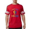 thumbnail image 1 of CafePress - Support Ukraine I Stand With Ukraine Ukrai T Shirt - Mens Football Shirt, 1 of 4