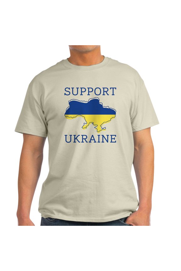 - Support Ukraine Light T Shirt - Men's Classic Graphic T-Shirt