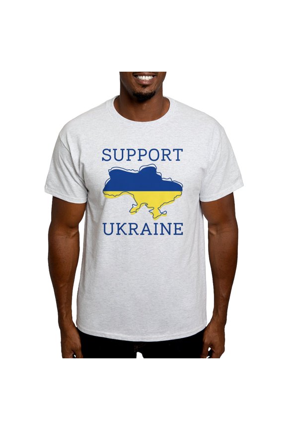 - Support Ukraine Light T Shirt - Men's Classic Graphic T-Shirt