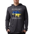 thumbnail image 1 of CafePress - Support Ukraine - Mens Hooded Shirt, 1 of 3