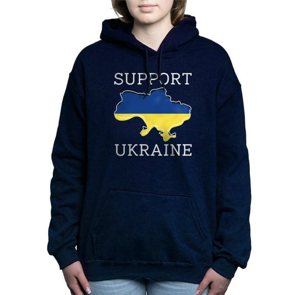 CafePress - Support Ukraine - Pullover Hoodie, Classic & Comfortable Hooded Sweatshirt