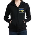 thumbnail image 1 of CafePress - Support Ukraine Women's Zip Up Hoodie - Women's Zip Hoodie, 1 of 1