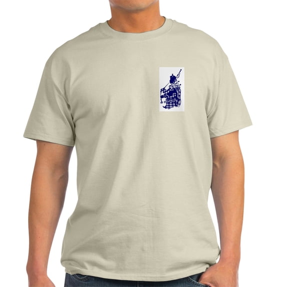 CafePress - Support Your Local Bagpiper Light T Shirt - Men's Classic Graphic T-Shirt