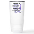 thumbnail image 1 of CafePress - © Supporting Admiring 3.2 Esophageal Cancer Shirts - Insulated Stainless Steel Travel Tumbler 20 oz., 1 of 3