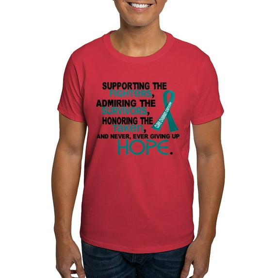 CafePress - © Supporting Admiring 3.2 Ovarian Cancer Shirts T - Men's Classic Graphic Cotton T-Shirt