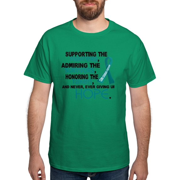 CafePress - © Supporting Admiring 3.2 Ovarian Cancer Shirts T - Men's Classic Graphic Cotton T-Shirt