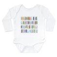 thumbnail image 1 of CafePress - Surfboards Long Sleeve Infant Bodysuit - Long Sleeve Cotton Baby Bodysuit, 1 of 4