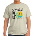 thumbnail image 1 of CafePress - Surfer Chick Light T Shirt - Men's Classic Graphic T-Shirt, 1 of 4