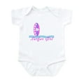 thumbnail image 1 of CafePress - Surfer Girl Pink Surf Board Baby/Toddler Bodysuit - Baby Light Bodysuit, Size Newborn - 24 Months, 1 of 4