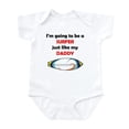 thumbnail image 1 of CafePress - Surfer Like My Daddy Body Suit - Baby Light Bodysuit, Size Newborn - 24 Months, 1 of 4