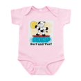 thumbnail image 1 of CafePress - Surfing Cow Onesie Bodysuit Baby Shower Gift - Baby Light Bodysuit, Size Newborn - 24 Months, 1 of 4