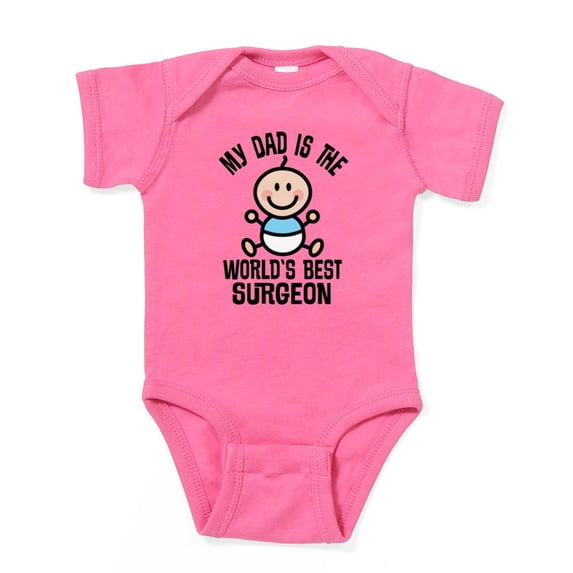 CafePress - Surgeon Dad - Cute Infant Bodysuit Baby Romper - Size Newborn - 24 Months
