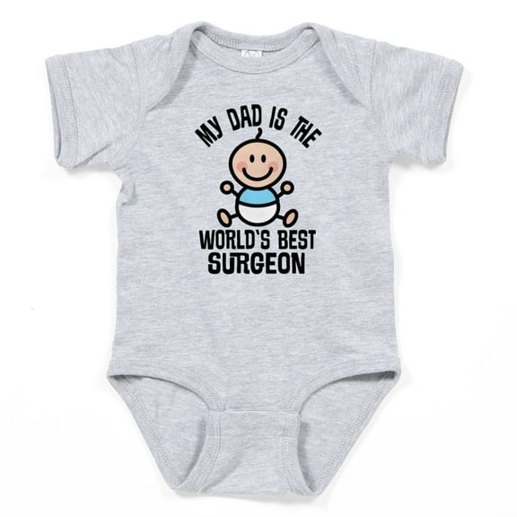 CafePress - Surgeon Dad - Cute Infant Bodysuit Baby Romper - Size Newborn - 24 Months