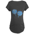 thumbnail image 1 of CafePress - Surprise! It'S Twins. Maternity T Shirt - Maternity Dark T-Shirt, 1 of 3